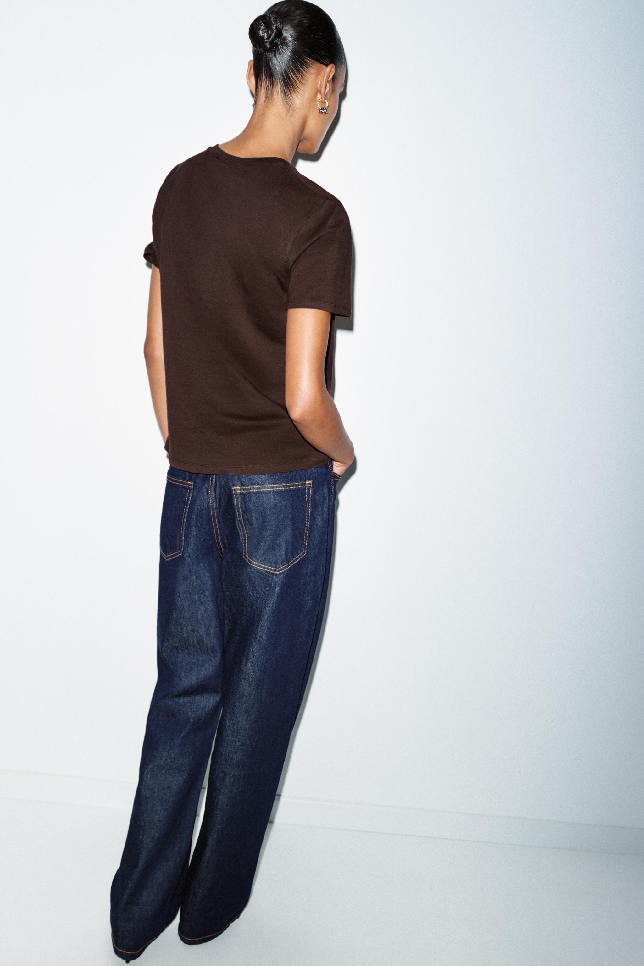 METALLIC PRINT T-SHIRT